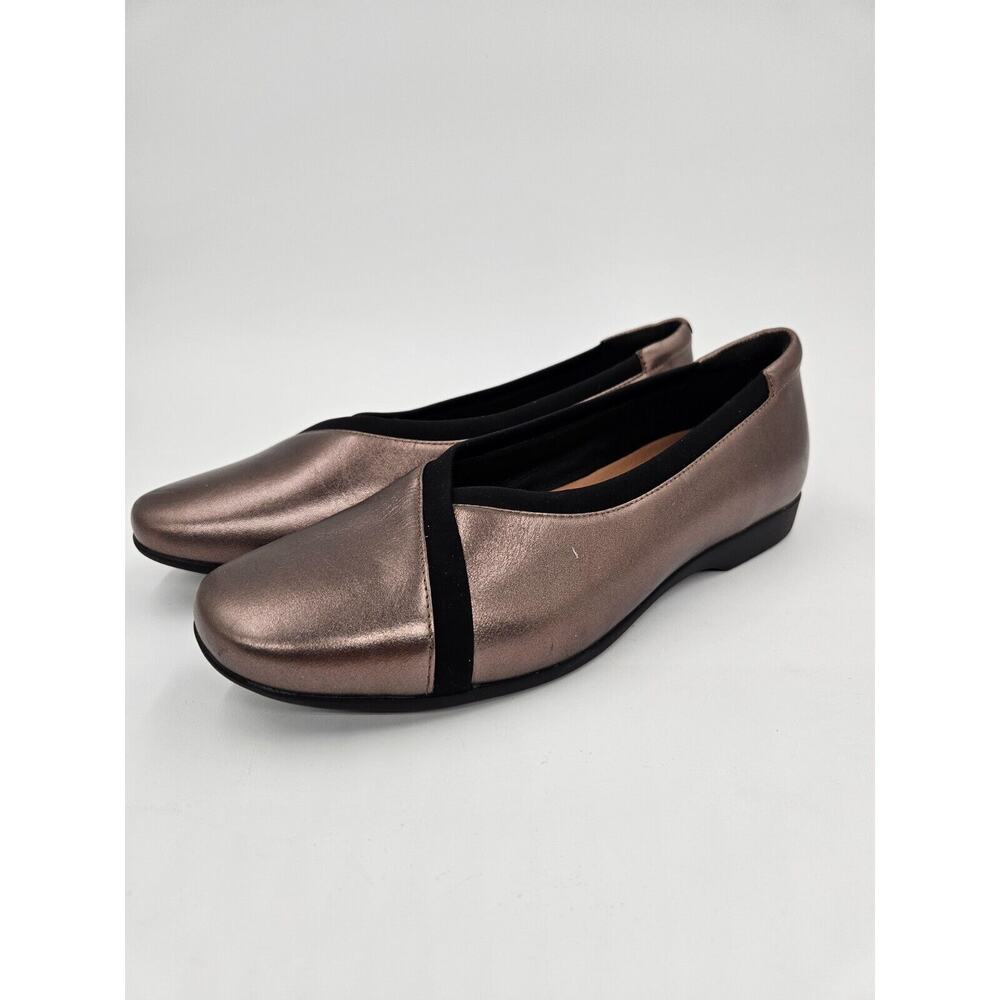 Unstructured by Clarks Womens Flat Comfort Shoes Memory Foam Size 9M